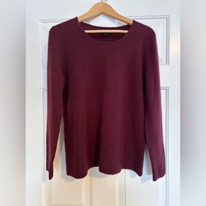 41 Hawthorn Rich Burgundy Crew Neck Sweater